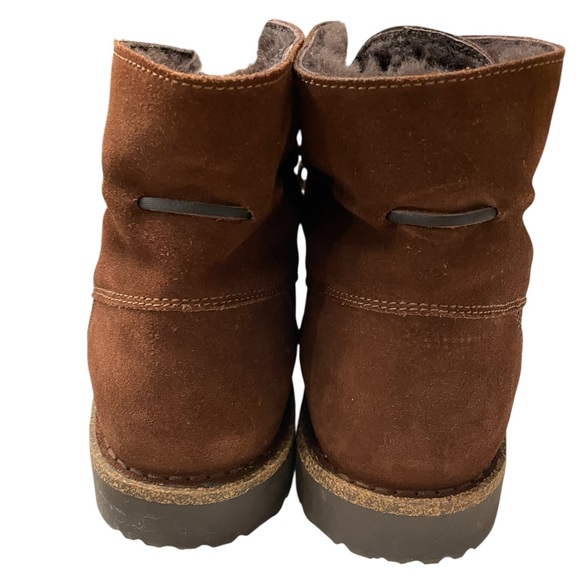 BIRKENSTOCK Bakki Suede Boots Brown Size 42 / Size 11 - 11.5 Women's - Picture 10 of 12